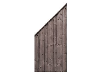 Sichtschutzzaun Fichte KDI KD grau "Nienwohlde"