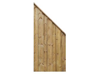 Sichtschutzzaun Fichte KDI KD braun "Nienwohlde"