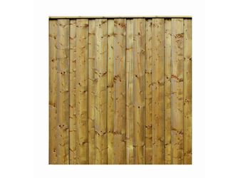 Sichtschutzzaun Fichte KDI KD braun "Nienwohlde"