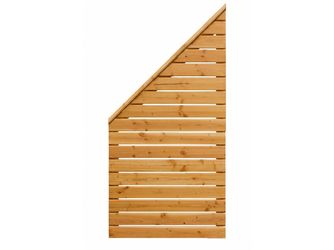 Sichtschutzzaun Douglasie Lasur kiefer lasiert "Norderney"