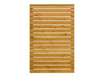 Sichtschutzzaun Douglasie kiefer lasiert "Norderney"