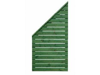 Sichtschutzzaun Douglasie tannengrün lasiert "Norderney"