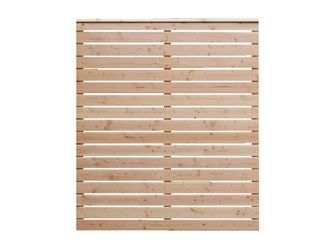 Sichtschutzzaun Douglasie Douglasie natur unbehandelt "Norderney"