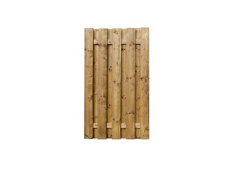 Sichtschutzzaun Fichte KDI KD braun "Nordheide"