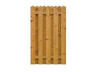 Sichtschutzzaun Fichte KDI KD braun "Puttgarden"