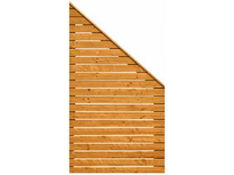 Sichtschutzzaun Douglasie Lasur kiefer lasiert "Rhombus"