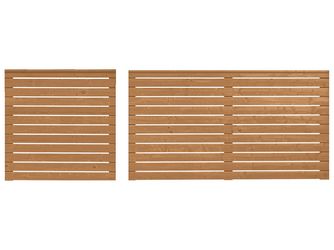 Sichtschutzzaun Douglasie Lasur kiefer lasiert "Rhombus"