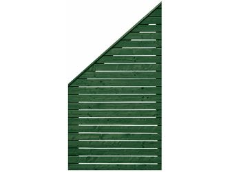 Sichtschutzzaun Douglasie Lasur tannengrün lasiert "Rhombus"