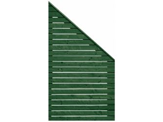 Sichtschutzzaun Douglasie Lasur tannengrün lasiert "Rhombus"