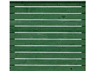 Sichtschutzzaun Douglasie Lasur tannengrün lasiert "Rhombus"