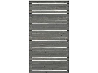 Sichtschutzzaun Douglasie felsgrau lasiert "Rhombus"