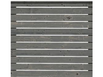 Sichtschutzzaun Douglasie felsgrau lasiert "Rhombus"