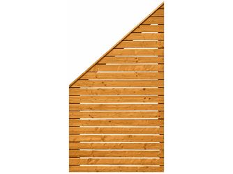 Sichtschutzzaun Douglasie kiefer lasiert "Rhombus"