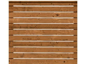 Sichtschutzzaun Fichte KDI KD braun "Rhombus"