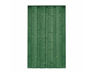 Sichtschutzzaun Fichte tannengrün lasiert "Usedom"