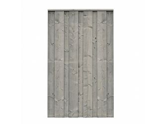 Sichtschutzzaun Fichte felsgrau lasiert "Usedom"