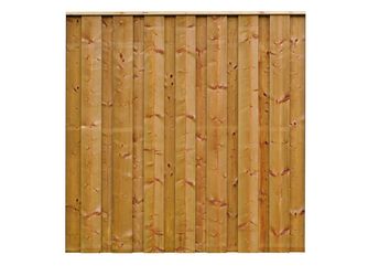 Sichtschutzzaun KDI KD braun "Usedom"