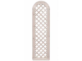 Sichtschutzzaun Douglasie cremeweiß lasiert "Wilsede"