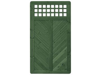 Sichtschutzzaun Douglasie tannengrün lasiert "Wilsede"