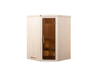 Elementsauna KIRUNA 1 GT inkl. 3, 6 kW BioS-Ofenset (230 V)