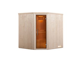 Elementsauna KIRUNA 2 GT inkl. 4, 5 kW OS-Ofenset (230 V)