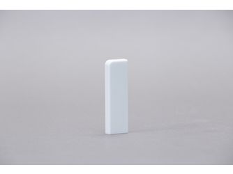 Endkappen L+R für Modern-58, Kunststoff weiß, 2 Stk./Beutel