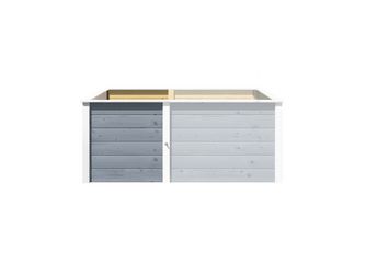 Ergänzungssatz Hochbeet Modular, 21mm, grau, 67cm
