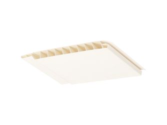 Extra Stabil Paneel 10x100mm Creme 600cm - 06605561