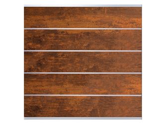 Sichtschutzzaun HPL Rost "FARÖ"