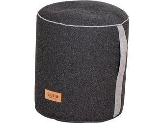 FEEL.U Round Ø45xH50cm Hocker in Dark Grey