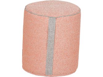 FEEL.U Round Ø45xH50cm Hocker in Modern Red