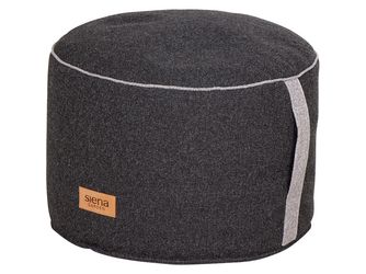 FEEL.U Round Ø60xH40cm Hocker in Dark Grey