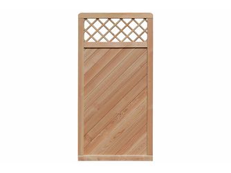 Sichtschutzzaun Lärche natur "FIONA"