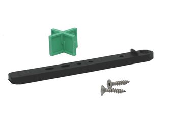 FI x EGO unsichtbare Dielenbefestigung 19-25 mm glasfaserverstärktes Polypropylen schwarz