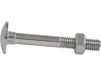 F+S PRO Flachrundschrauben DIN 603 MU M 8x20 galv. verzinkt 100 Stück