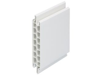 Füllungspaneel 20x100mm 1-seitig foliert Weiß 600cm