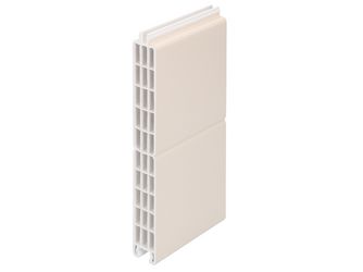 Füllungspaneel 24x200mm Creme fol./Creme fol. 600cm