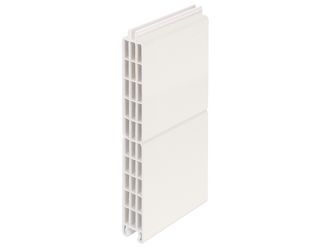 Füllungspaneel 24x200mm Weiß foliert/Weiß foliert 600cm