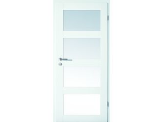 Zimmertür Dekorfolie Weiß Scalea 2504 Klar LA Klar Vollspan "Scalea"