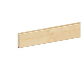 Faseprofil Fichte sf hobelf. gehobelt unbehandelt 22x121mm, 4,5m