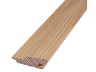 Fassadenprofil Rhombus Nut u. Feder Douglasie