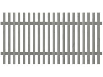 Lattenzaun Douglasie Lasur felsgrau lasiert "Altmark"