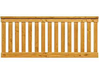 Lattenzaun Douglasie Lasur kiefer lasiert "Handeloh"