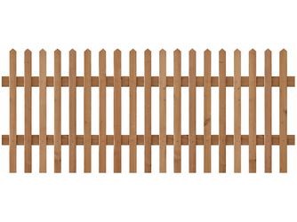 Lattenzaun Douglasie Lasur cappuccino lasiert "Immenhof"