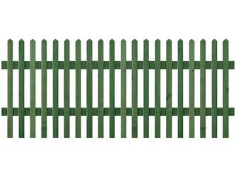 Lattenzaun Douglasie Lasur tannengrün lasiert "Immenhof"