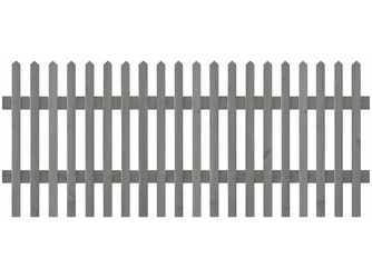 Lattenzaun Douglasie Lasur felsgrau lasiert "Immenhof"
