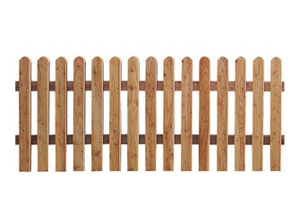 Lattenzaun Fichte KDI KD braun "Nordik"