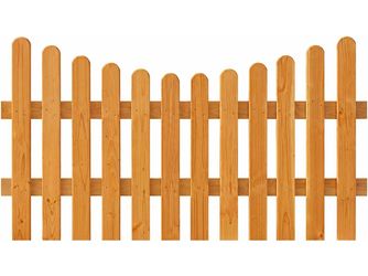 Lattenzaun Douglasie Lasur kiefer lasiert "Nordik"