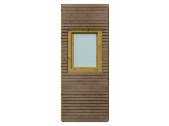 Fensterelement F11, Softline-Profil 102x250cm, Natur zu Modellreihe Linz Fensterelement F11, Softline-Profil 102x250cm, Natur zu Modellreihe Linz