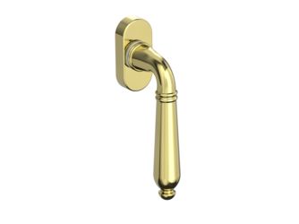 Fenstergriff CAROLA Messing-Optik L 7x32mm